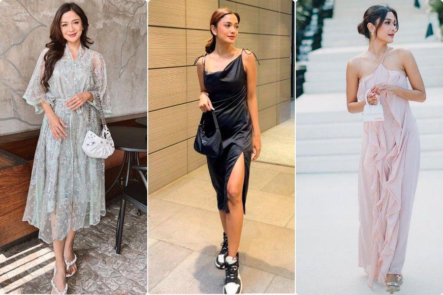 9 Baju Pesta Simpel nan Elegan ala Andi Annisa Iasyah, Feminin Semua!