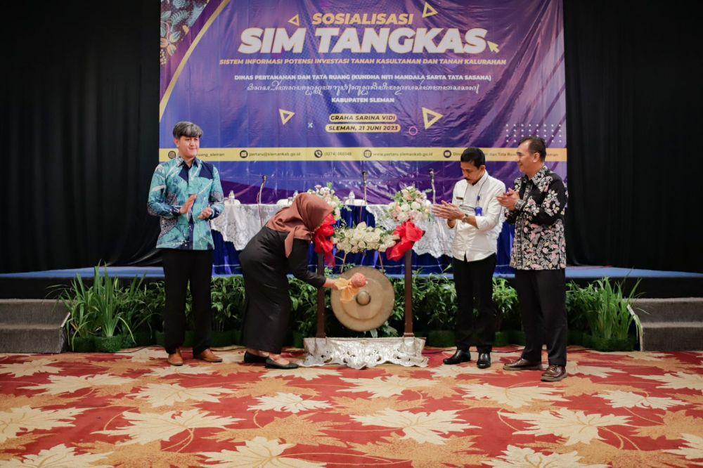 Sleman Sosialisasi Sistem Informasi Tanah Kasultanan dan Kalurahan