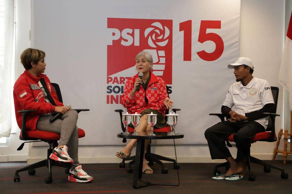 Juru bicara anti korupsi Partai Solidaritas Indonesia (PSI), Irma Hutabarat (dok. PSI)