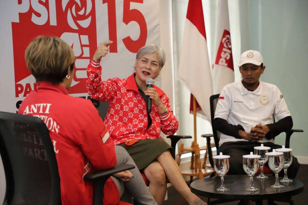 Juru bicara anti korupsi Partai Solidaritas Indonesia (PSI), Irma Hutabarat (dok. PSI)