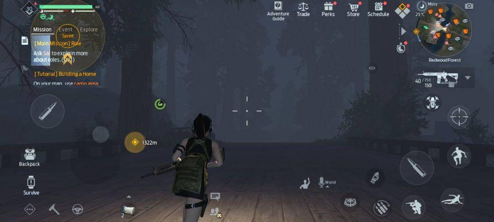 Screenshot Undawn versi mobile. (Dok. Garena/Undawn)