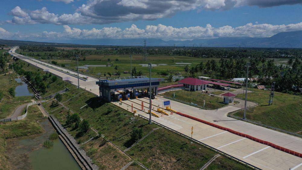 Jalan Tol Sigli-Banda Aceh di Tol Trans Sumatra (JTTS). (dok. Hutama Karya)