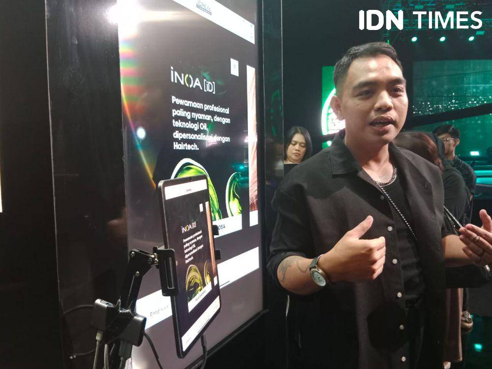 L’Oréal Professionnel Business Forum (LPBF) 2023 di Basketball Hall Senayan pada Rabu (22/6/2023) (IDN Times/Adyaning Raras)