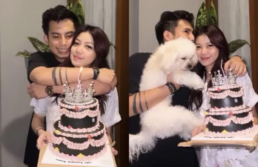 8 Potret Okin Beri Kejutan Ulang Tahun Regina Phoenix, Makin Bucin!