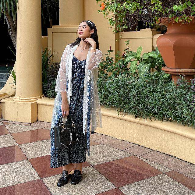 OOTD kebaya ala Rania Maheswari (instagram.com/raniaayamin)