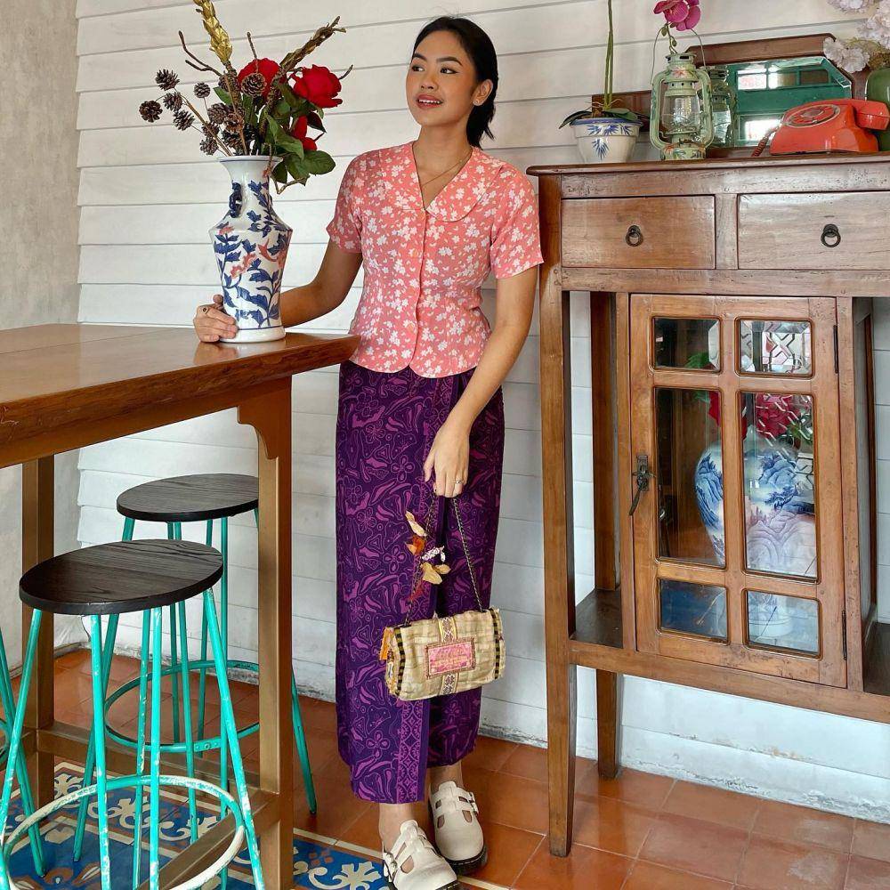 OOTD kebaya ala Rania Maheswari (instagram.com/raniaayamin)