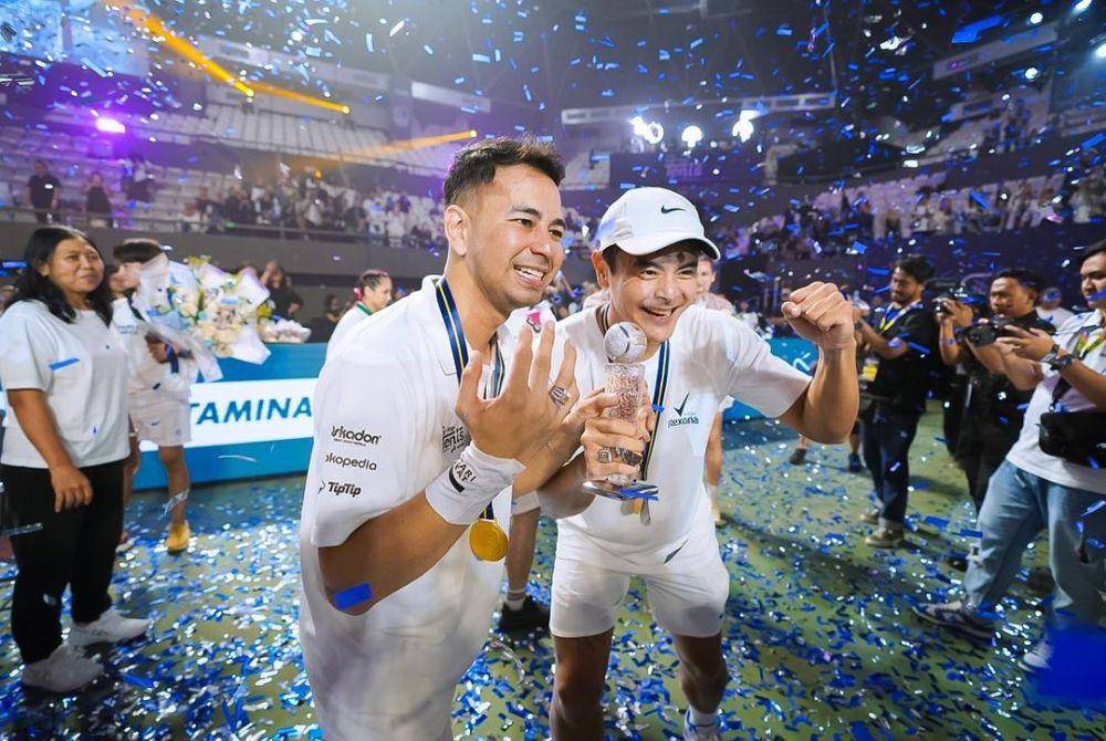 momen manis event Lagi-Lagi Tenis (instagram.com/rans.entertainment)