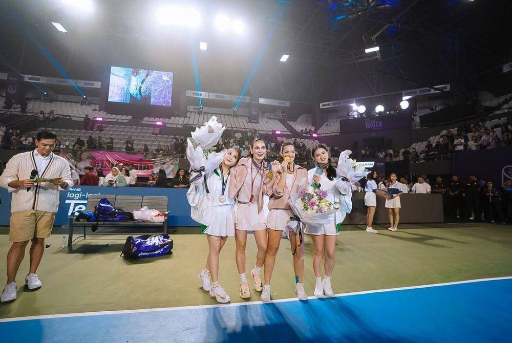 momen manis event Lagi-Lagi Tenis (instagram.com/rans.entertainment)