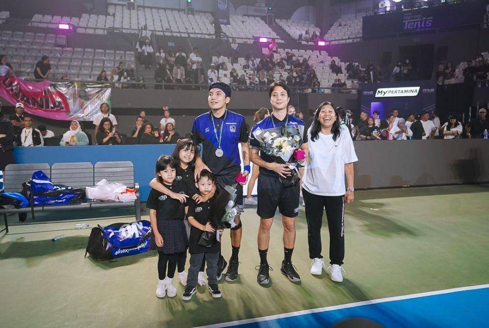 momen manis event Lagi-Lagi Tenis (instagram.com/rans.entertainment)