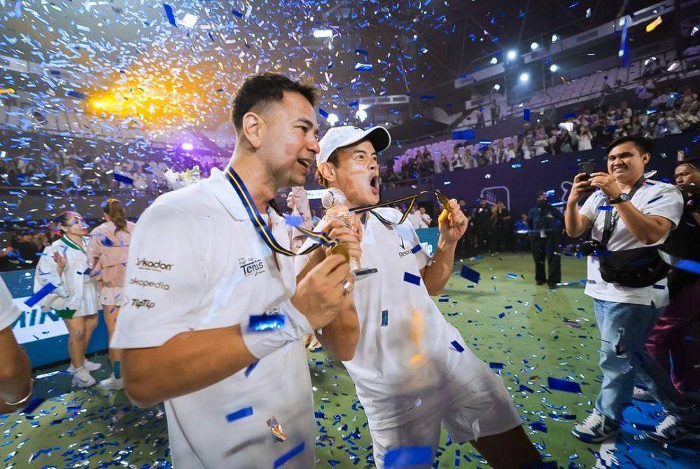 momen manis event Lagi-Lagi Tenis (instagram.com/rans.entertainment)