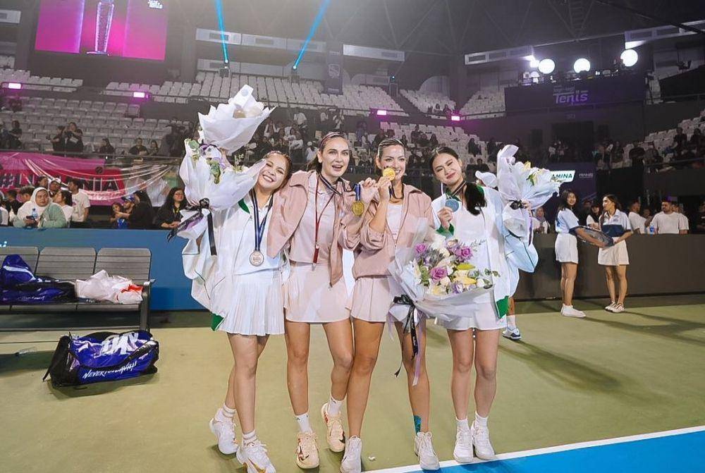 momen manis event Lagi-Lagi Tenis (instagram.com/rans.entertainment)