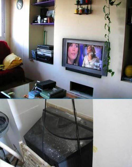 potret modifikasi TV nyeleneh (reddit.com/r/DiWHY)