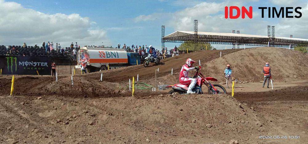 MXGP Sumbawa di Sirkuit Samota tahun 2022. (IDN Times/Muhammad Nasir)