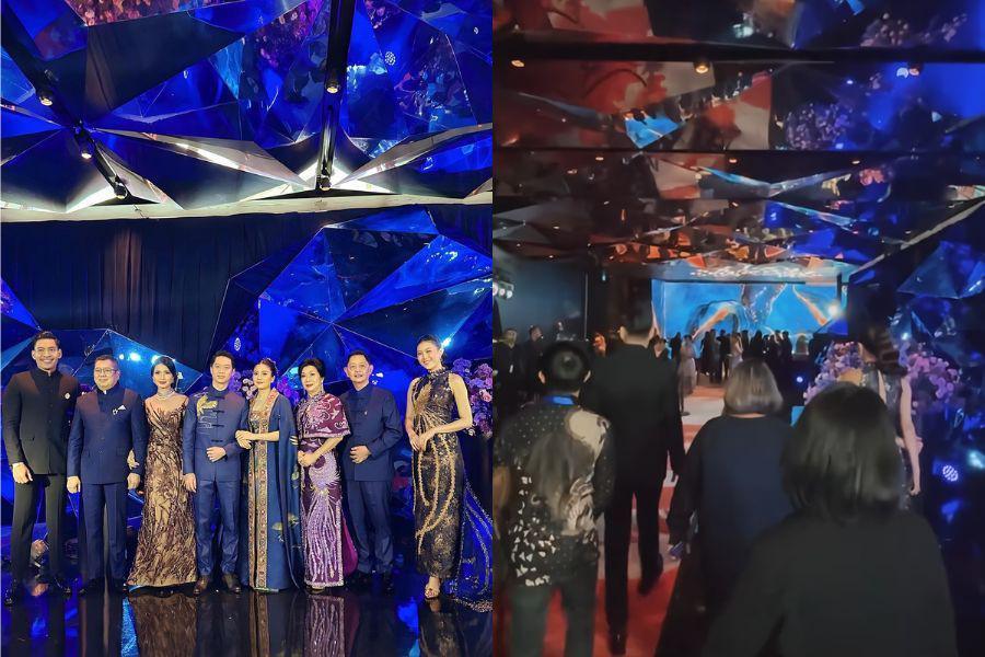7 Dekorasi Tea Pai Valencia Tanoe dan Kevin Sanjaya, Serba Warna Biru