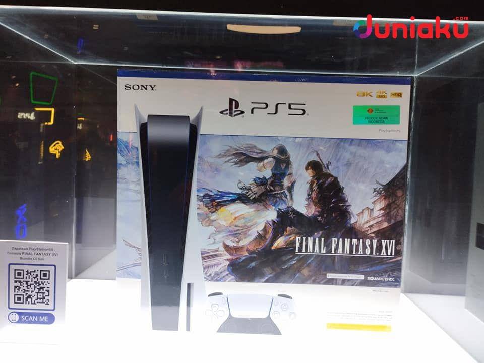 Eksibisi mini Final Fantasy XVI. (Duniaku.com/Fahrul Nurullah)