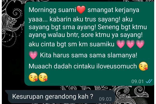 10 Momen Netizen Prank Pasangan Pakai Template Chat Viral Syahnaz