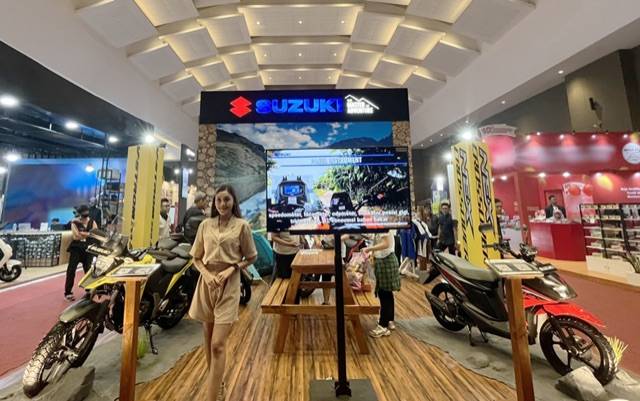 Booth motor Suzuki JFK 2023 (dok. SIS)