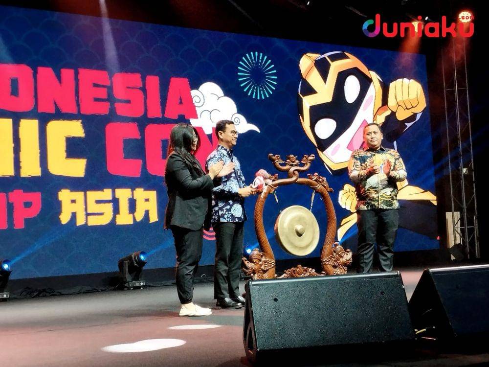 Opening Indonesia Comic Con Pop Asia 2023. (Duniaku.com/Fahrul Nurullah)