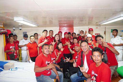 Kehadiran 5 ribu lebih kader PDIP ini dalam rangka menyemarakkan peringatan puncak Bulan Bung Karno (BBK) 2023 di Stadion Utama Gelora Bung Karno (GBK), Jakarta, Sabtu (24/6/2024). (Dok. PDIP)