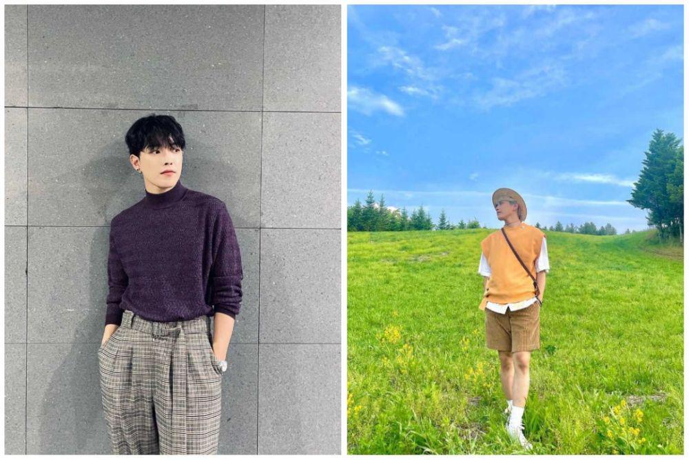 9 Referensi Outfit Kencan ala Hongjoong ATEEZ, Simpel dan Eye Catchy!
