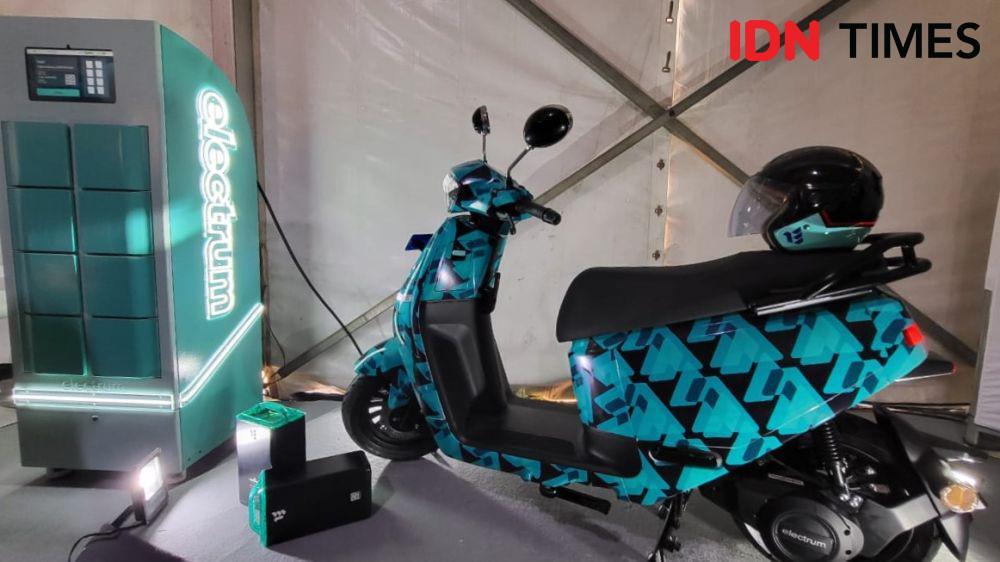 Sebentar Lagi Tukar Baterai Motor Listrik Bisa di Planet Ban