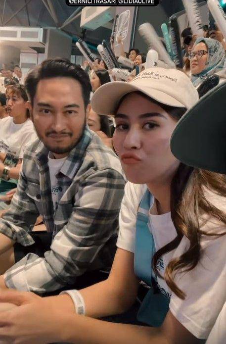 artis nonton Lagi-lagi Tenis (Instagram.com/arosadi)