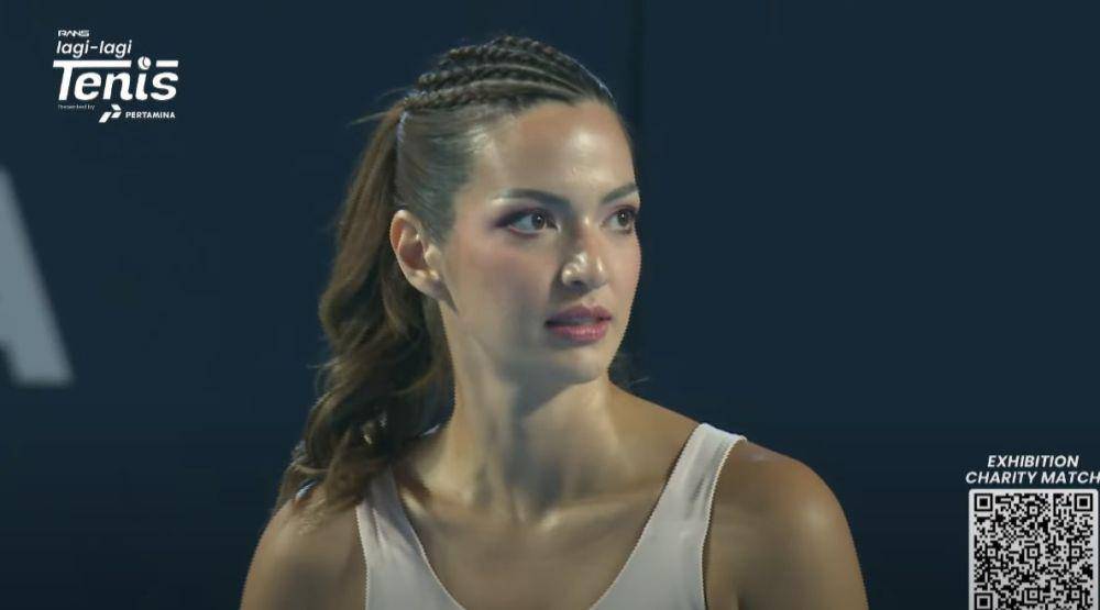 Nia Ramadhani di Lagi-lagi Tenis (YouTube.com/Rans Entertainment)