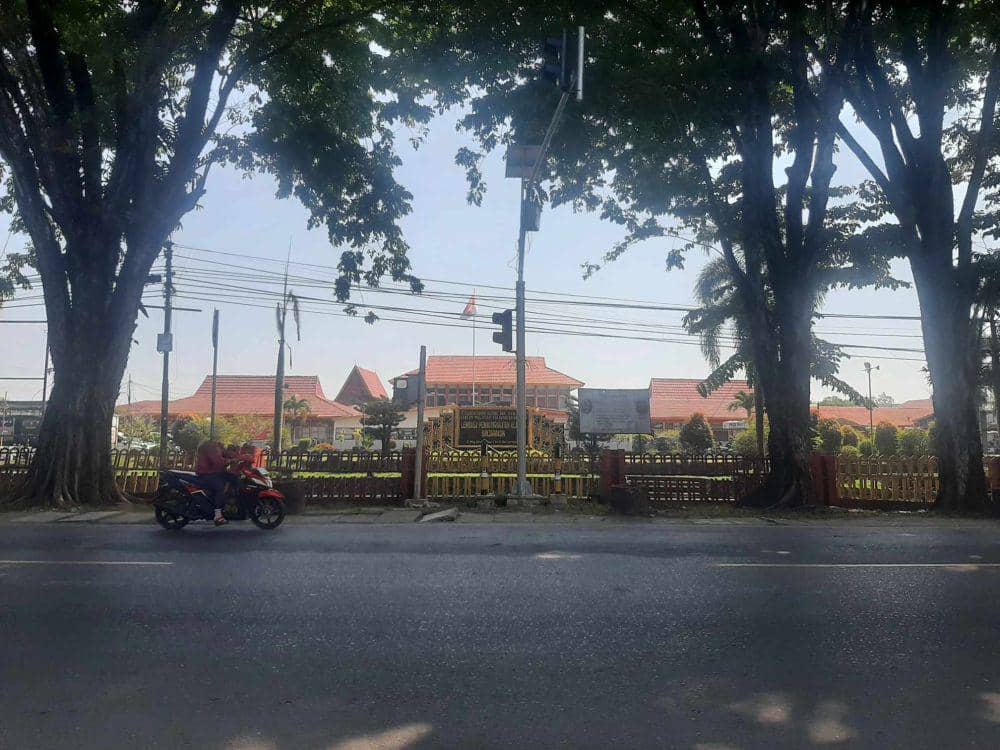 Lapas Teluk Dalam Banjarmasin di Jalan Soetoyo S, Banjarmasin Barat.
