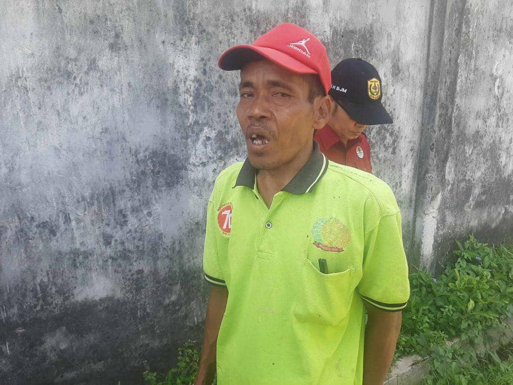 Warga Gang Purnawirawan yang kediamannya langsung berbatasan dengan Lapas.