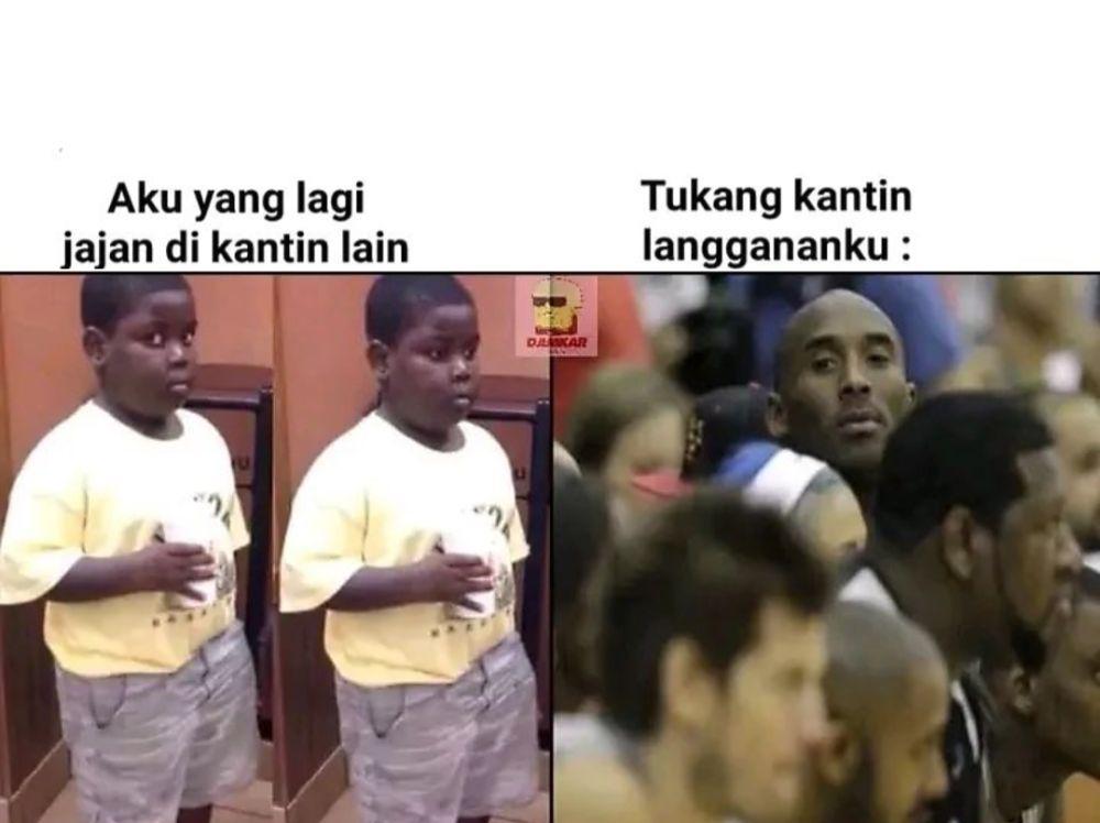 7 Meme Cari Seseorang di Tempat Ramai, Celingak-celinguk di Pojokan
