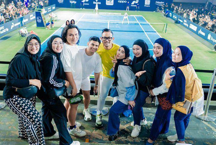 artis nonton Lagi-lagi Tenis (Instagram.com/shandypurnamasari)