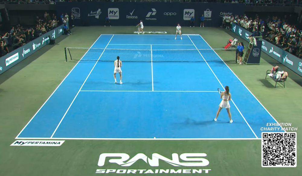 Nia Ramadhani di Lagi-lagi Tenis (YouTube.com/Rans Entertainment)