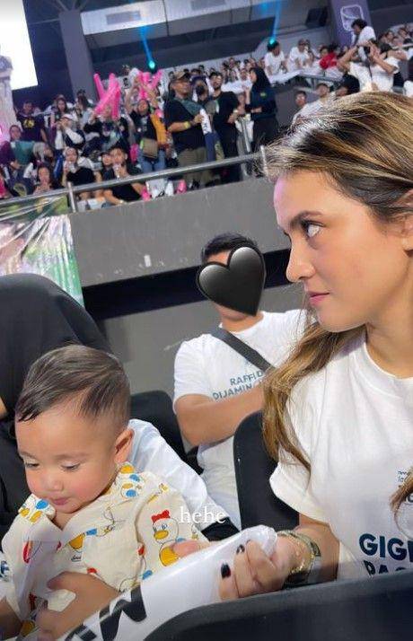 artis nonton Lagi-lagi Tenis (Instagram.com/aruanmarsha)