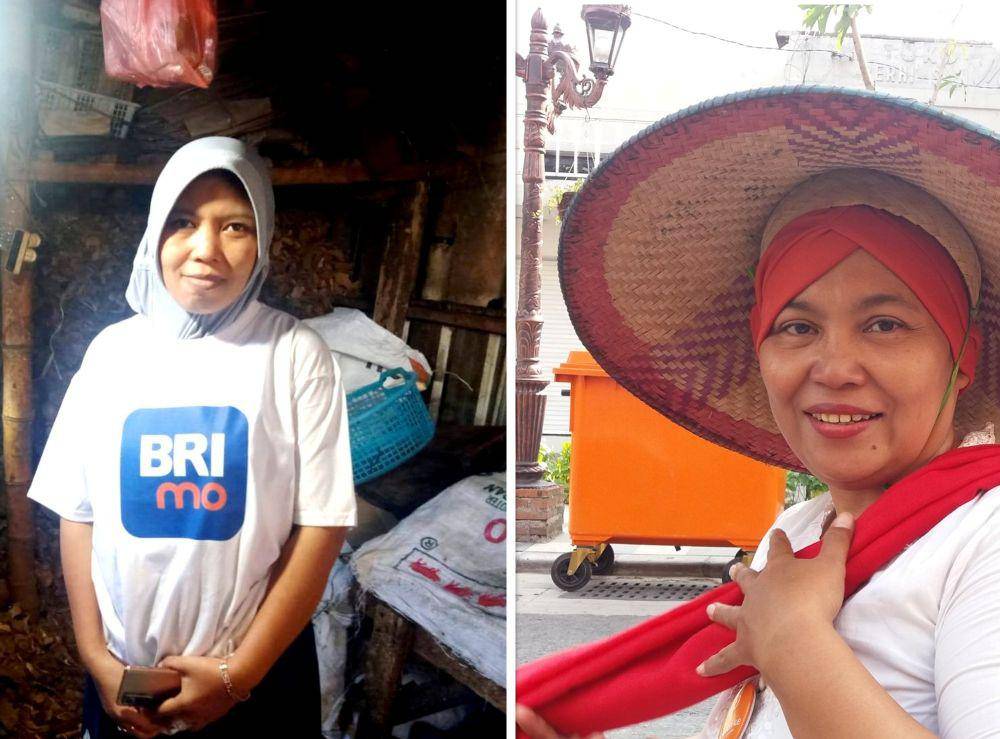 Upik dan Irul, dua perempuan yang menjadi motor penggerak ekonomi di komunitas mereka. IDN Times/Faiz Nashrillah