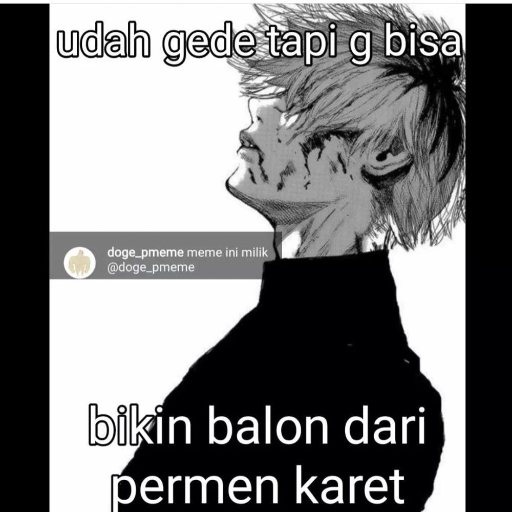 meme sudah gede (instagram.com/lesmantaxd)