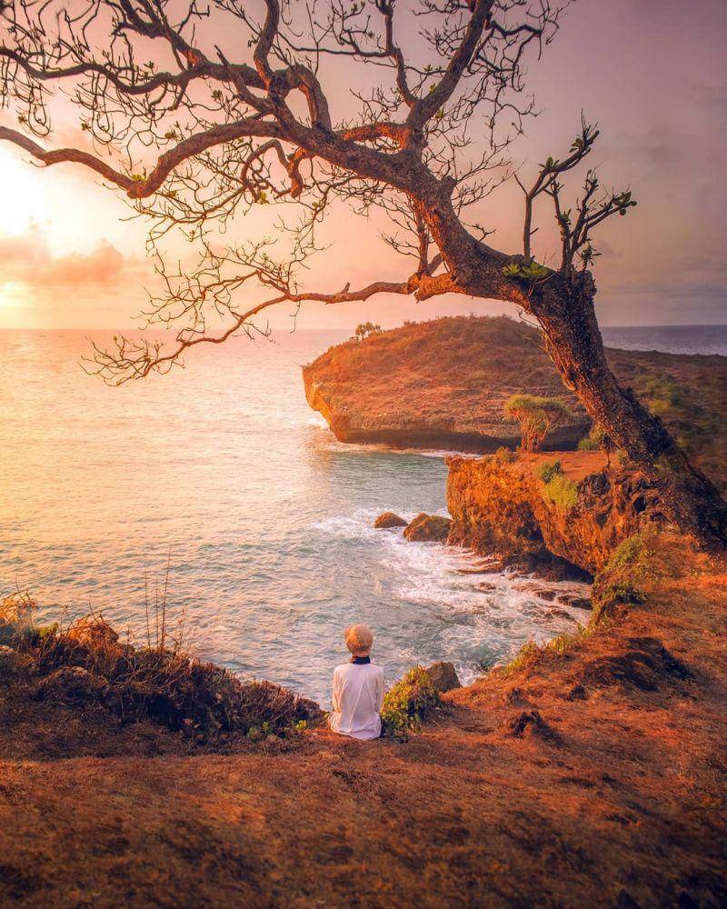 gambar Pantai Kesirat (instagram.com/rafirss)