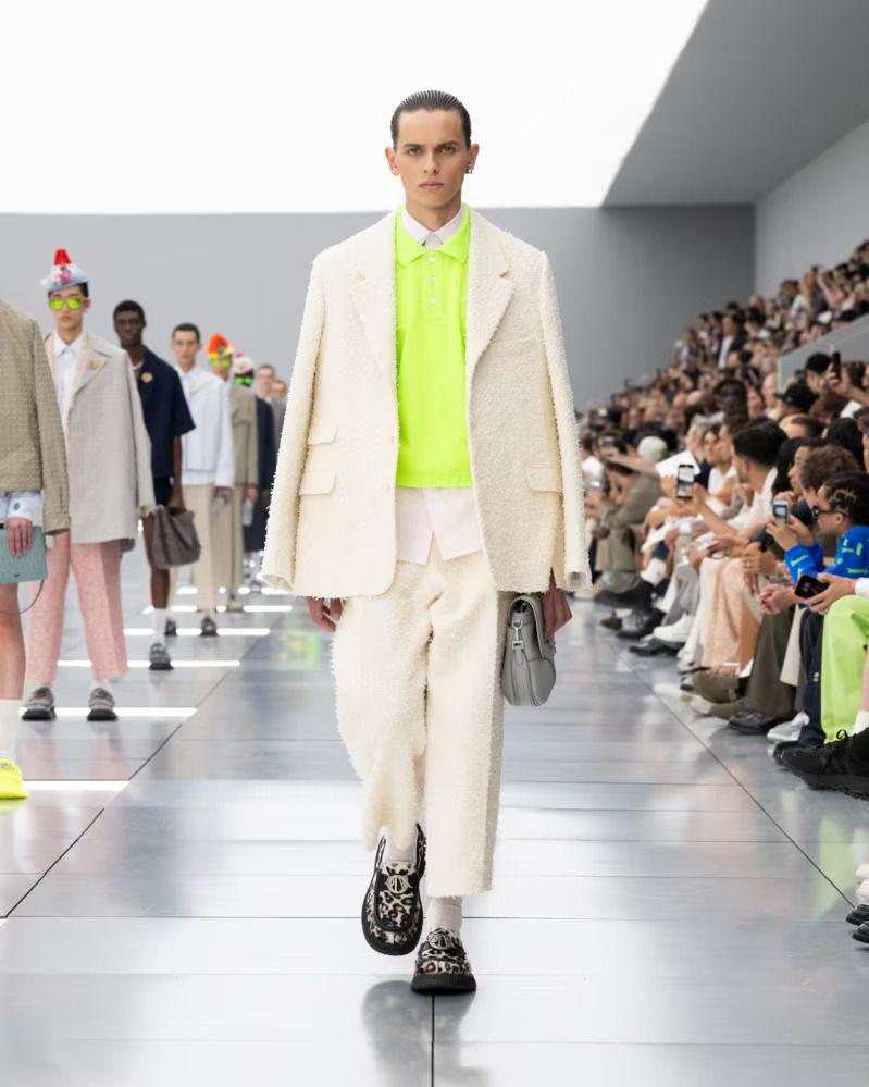 menswear collection Dior Homme SS24 (dok. Dior)