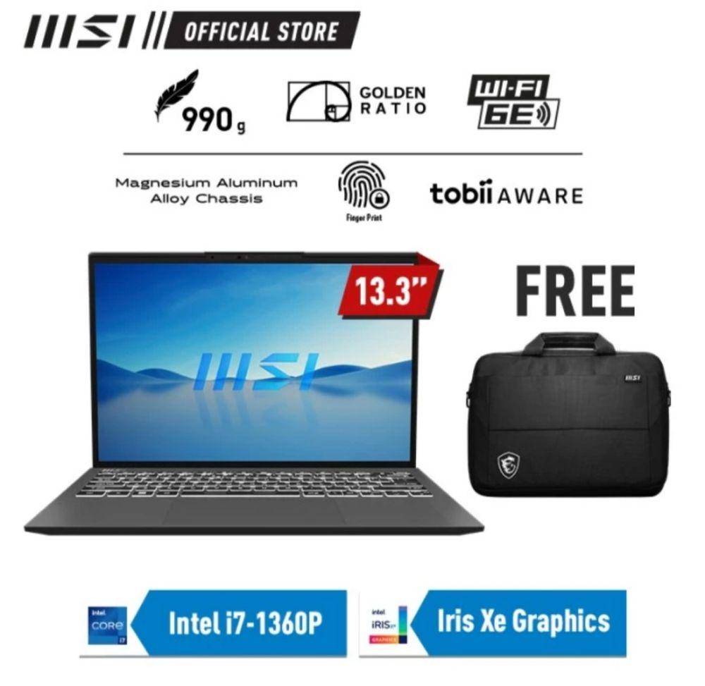 MSI Prestige 13 Evo A13M (tokopedia.com/MSI Official Store)