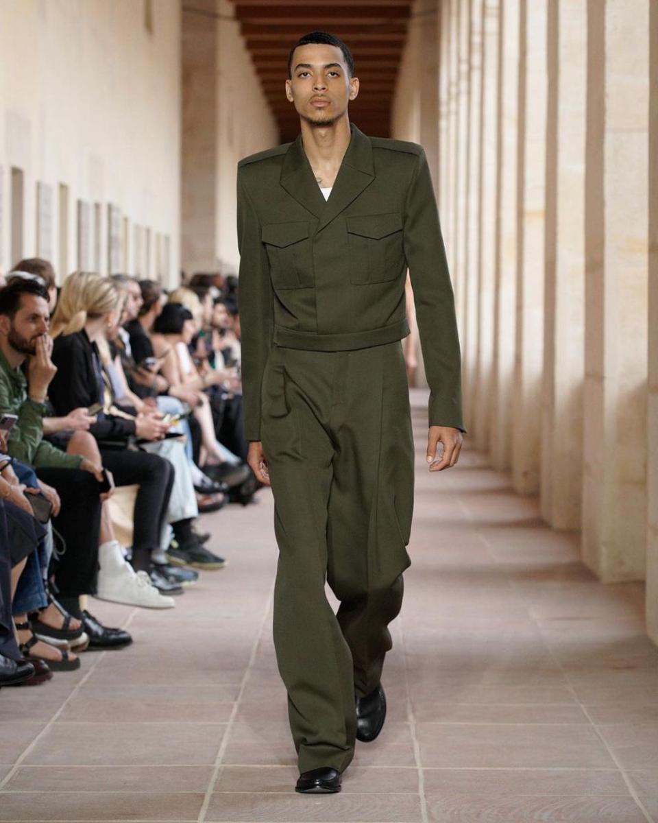 Menswear collection Givenchy SS24 (instagram.com/givenchy)