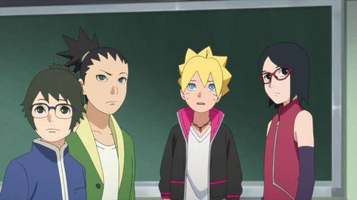 Boruto dan teman-temannya (dok. Bstation/Boruto: Naruto Next Generations)