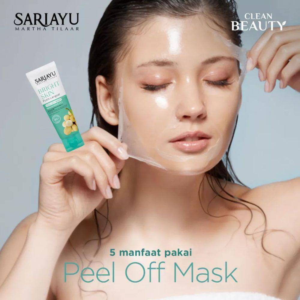Sariayu Bright Skin Putih Langsat Peel Off Mask (instagram.com/sariayu_mt)