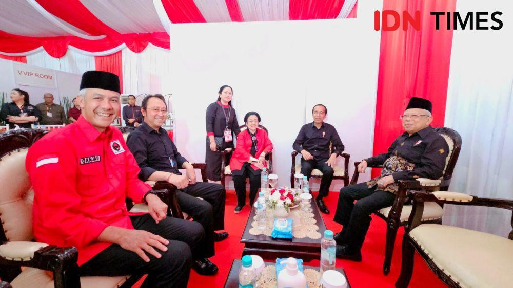 Jokowi dan Ma'ruf Amin Hadiri Acara Peringatan Bulan Bung Karno