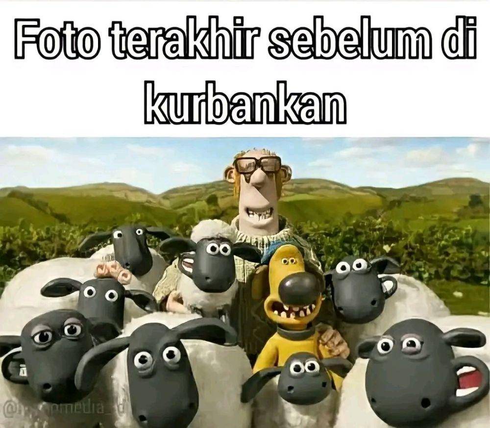 Meme Idul Adha (Twitter.com/sprkllzz)