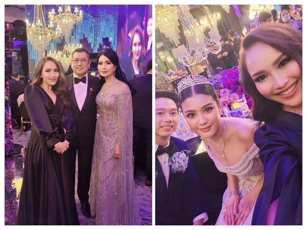 potret Ayu Ting Ting di resepsi pernikahan Kevin-Valen (instagram.com/ayutingting92)