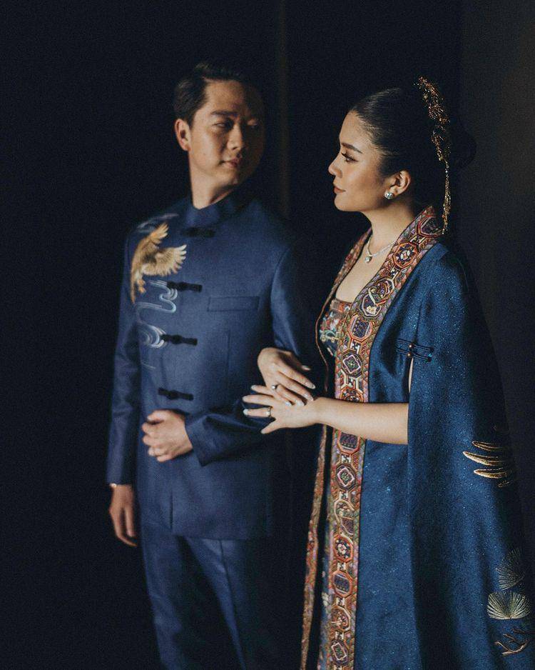 Potret resepsi pernikahan ke-2 Kevin Sanjaya dan Valencia Tanoesoedibjo. (instagram.com/valenciatanoe)