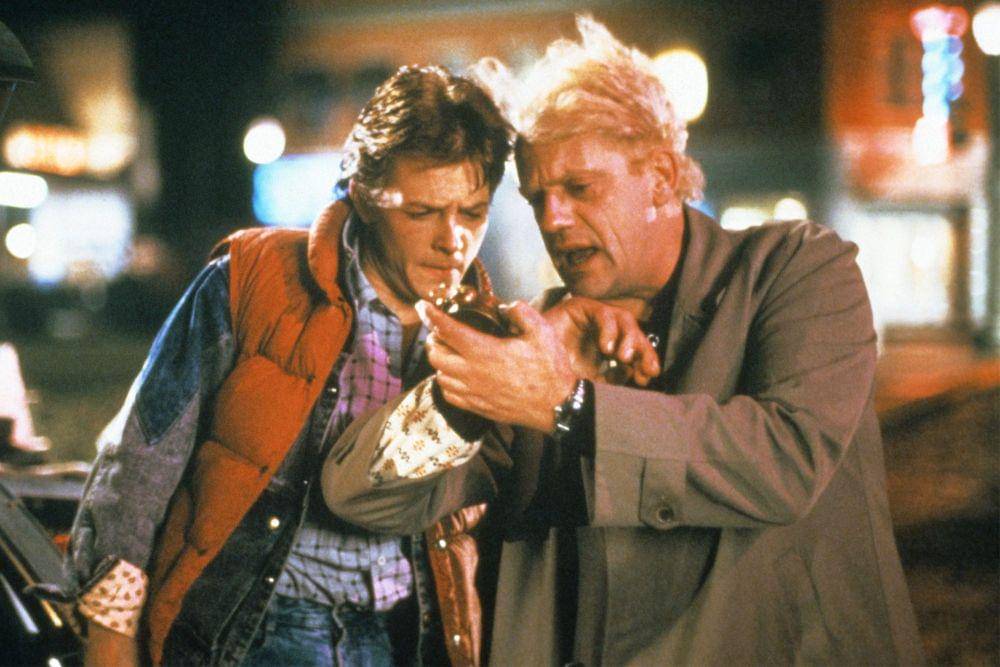 Michael J Fox di film Back to the Future II (dok. Universal Studios/Back To the Future II)