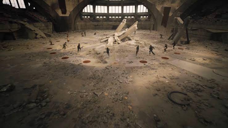 Tampilan ilustrasi Arena di the hunger games terbaru (dok. Lionstage movies/The hunger games)