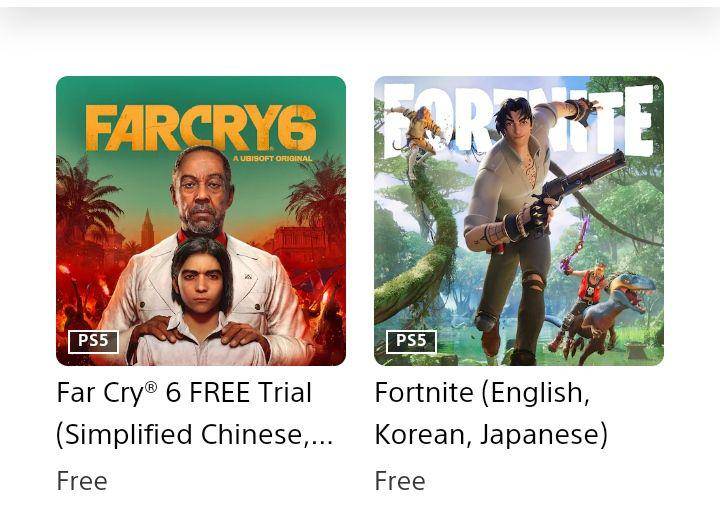katalog game free to play PS5 (store.playstation.com)