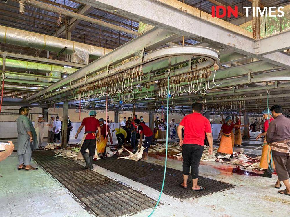 Pasar Kambing di Saraya, Makkah (IDN Times/Sunariyah)