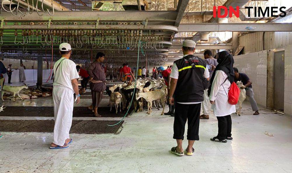 Pasar Kambing di Saraya, Makkah (IDN Times/Sunariyah)
